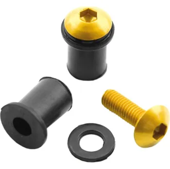 V PARTS (VICMA) sada šroubů a gumiček pro kapotáž (a čelní sklo) M5X16 barva oranžová (907NO) (V PARTS (VICMA) sada šroubů a gumiček pro kapotáž (a čelní sklo) M5X16 barva oranžová (907NO))