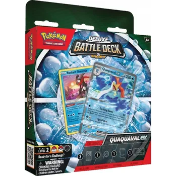 Sběratelská karetní hra Pokémon TCG: Deluxe Battle Deck – Quaquaval ex