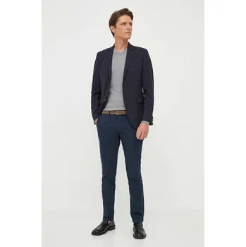 Dámské oblečení Vlněná bunda Karl Lagerfeld 500099.155200 námořnická modř 59A, vel. 52