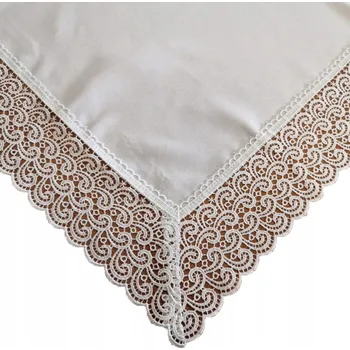 ubrus Dekorativní UBRUS na stůl 140x180 Guipure vz. 001 Bílý
