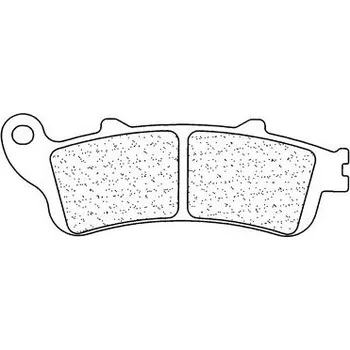Brzdová destička Brzdové destičky CL BRAKES 3026 MSC
