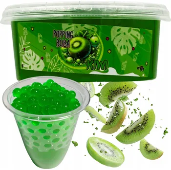 Bubble tea Kuličky do Bubble Tea Lodziarz.pl s příchutí kiwi 450 g