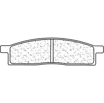 Brzdová destička Brzdové destičky CL BRAKES 2424 S4