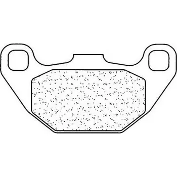 Brzdová destička Brzdové destičky CL BRAKES 3068 MSC