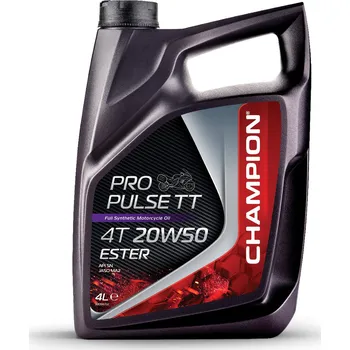 Motorový olej CHAMPION motorový olej PROPULSE TT 4T 20W50 ESTER 4L MA2 syntetický (AKC) (CHAMPION motorový olej PROPULSE TT 4T 20W50 ESTER 4L MA2 syntetický (AKC))