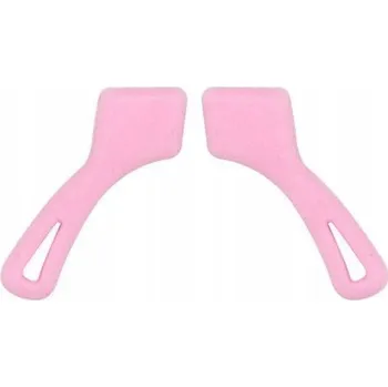 ZÁTKY KONCOVKY NA STRANICE BRÝLÍ - RŮŽOVÉ - S