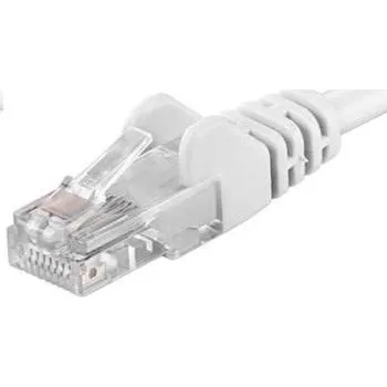 Síťový kabel PREMIUMCORD Patch kabel UTP RJ45-RJ45 CAT5e 1.5m bílá SPUTP015W