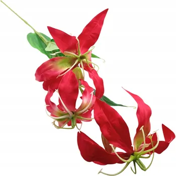 umělá květina Umělá dekorační kompozice větvička Gloriosa KVALITA XXL 76 cm