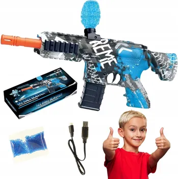Pistole na gelové kuličky Puška Automatický strojový gelový blaster M416