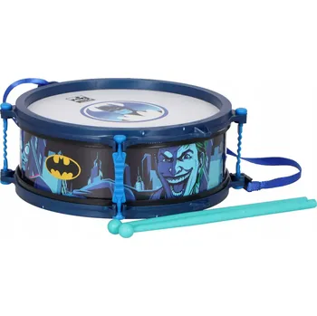 Hudební nástroj pro děti Bubínek s paličkami TAMBURÍNA BATMAN