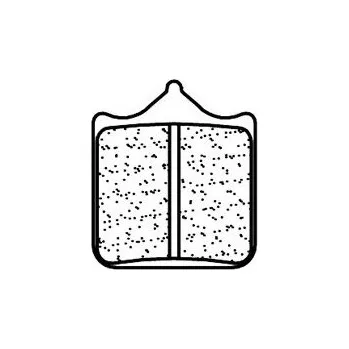 Brzdová destička Brzdové destičky CL BRAKES 1207 C60 (C59) (4ks v sadě)