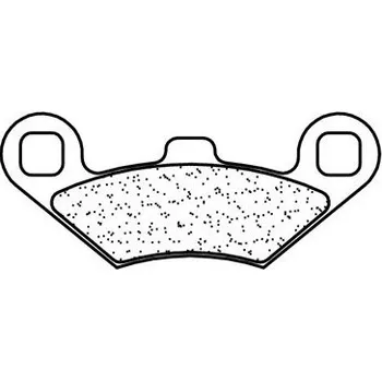 Brzdová destička Brzdové destičky CL BRAKES 3100 MSC