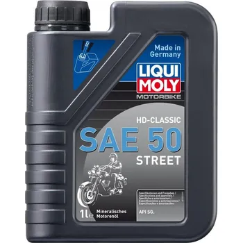 Motorový olej LIQUI MOLY motorový olej minerální HD-CLASSIC SAE 50 4T 1L (6) (LIQUI MOLY motorový olej minerální HD-CLASSIC SAE 50 4T 1L (6))