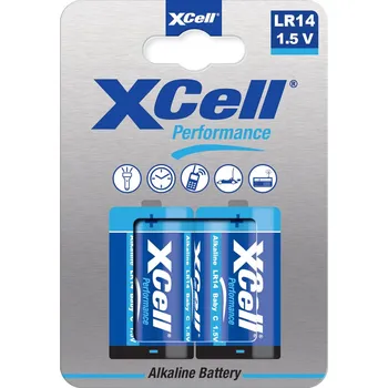 Článková baterie XCell LR14HP baterie malé mono C alkalicko-manganová 1.5 V 2 ks