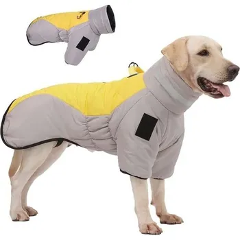 Obleček pro psa meioro kabát pro psy do chladného počasí, voděodolný svetr pro psy Reflexní bunda pro psy, zimní