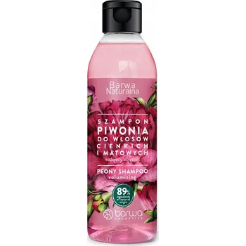 Šampon Šampon Pivoňka pro objem vlasů Barwa Naturalna 300 ml