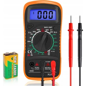 Digitální Multimetr Voltmetr LCD