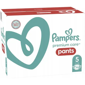 Plenkové kalhoty Plenkové Kalhotky Pampers Premium Care Velikost 5 102 ks