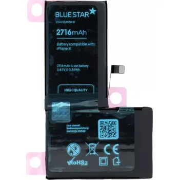 Baterie pro mobilní telefon Baterie pro Iphone X 2716 mAh Blue Star HQ