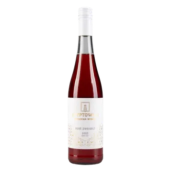 Rosé Zweiglt 2023, moravské zemské víno, Kryptowine, Moravian winery, polosuché