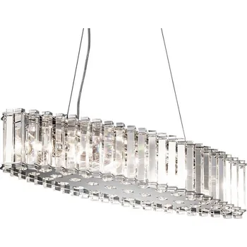 Koupelnové svítidlo Kichler KL-CRYSTAL-SKYE-ISLE-LED Koupelnový lustr CRYSTAL SKYE 8xG9/3W/230V IP44