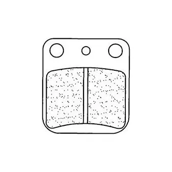 Brzdová destička Brzdové destičky CL BRAKES 2408 ATV1