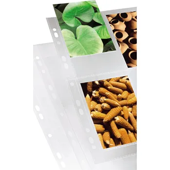 Fotoalbum Hama fotofilm, DIN A4, pro 4-8 fotografií 10x15 cm, průhledný, 10 ks.