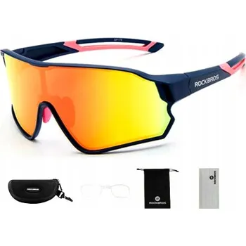 Sluneční brýle Cyklistické brýle Rockbros polarizační žluto-oranžové UV-400