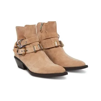 Dámská zimní obuv PINKO Kovbojská obuv Tex 13 SD0343 P002 Béžová 36