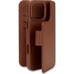 Decoded Decoded Leather Detachable Wallet – kožené ochranné pouzdro kompatibilní s MagSafe pro iPhone 16 Pro Max (tan)