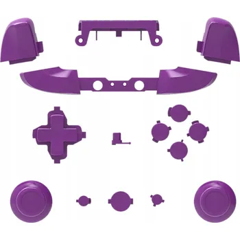 Herní ovladač Hříbkové knoflíky/tlačítka pro ovladač Xbox One S a X [Fialové]