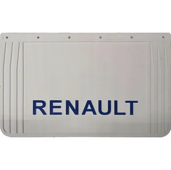 autokoberec Zástěrka blatníku RENAULT lisovaná TiR 60x40 BÍLÁ