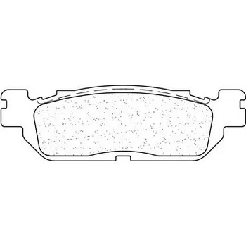 Brzdová destička Brzdové destičky CL BRAKES 3095 MSC