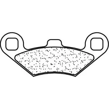 Brzdová destička Brzdové destičky CL BRAKES 3105 MSC