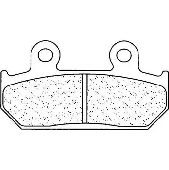 Brzdová destička Brzdové destičky CL BRAKES 2252 S4