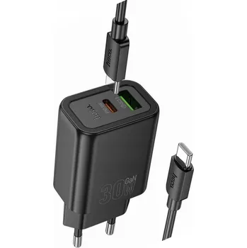 Rychlá USB-C GaN 30W nabíječka s kabelem pro Samsung Galaxy Z Flip 6