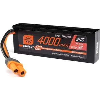 RC model letadla Spektrum Spektrum Smart G2 LiPo 11.1V 4000mAh 30C IC5 AS_SPMX-1088
