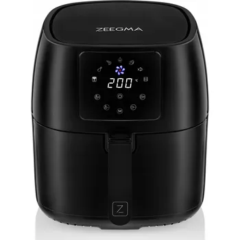 fritéza Horkovzdušná fritéza Zeegma ZE-KNAPPER PRO BLACK 1400 W, 4,5 l