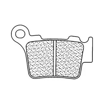 Brzda pro motocykl Brzdové destičky CL BRAKES 1108 RX3