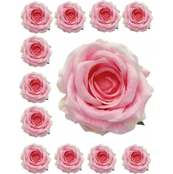 umělá květina [68b5113] Růžová Růžový květ na tvoření 9 Cm