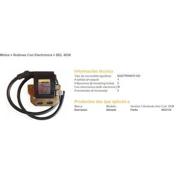 Startér DZE cívka MOTOPLAT (nahrazuje GRILL 9620134) (DZE cívka MOTOPLAT (nahrazuje GRILL 9620134))
