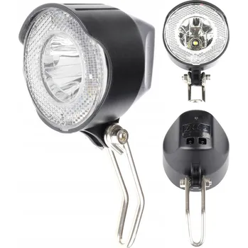 Cyklosvítilna Přední světlo na kolo, DYNAMO, montáž na vidlici