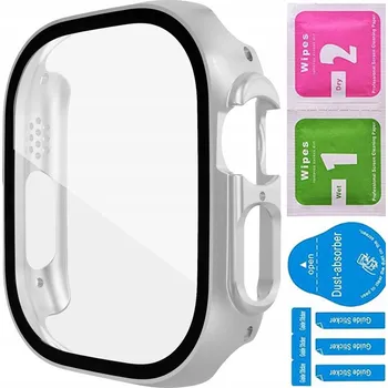 Pouzdro na mobilní telefon POUZDRO POUZDRO NÁRAZNÍK KRYT OBRAZOVKY 2V1 PRO APPLE WATCH ULTRA 49MM 1 2