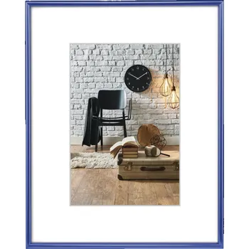 Rám na obraz Plastový rámeček Hama SEVILLA, modrý, 21x29,7 cm