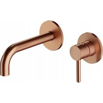 Vodovodní baterie Omnires Y podomítková umyvadlová baterie, kartáčovaná měď Y1215H CPB