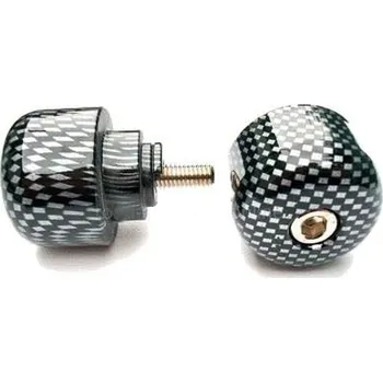 Řídítka V PARTS (VICMA) koncovky řidítek M6X45 barva karbonové, (STANDARD HONDA) HONDA CB, CBF, CBR, VFR, VTR 250-1300 1987-2008 (901CF) (V PARTS (VICMA) koncovky řidítek M6X45 barva karbonové, (STANDARD HONDA) HONDA CB, CBF, CBR, VFR, VTR 250-1300 1987-2008)