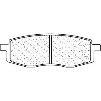 Brzdová destička Brzdové destičky CL BRAKES 2792 MX10 (XC7)