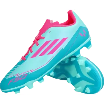 Kopačky Dětské kopačky lisovky Adidas F50 Club Messi FG/MG máta