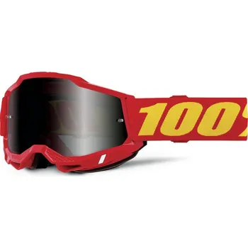 100% ACCURI 2 brýle SAND ČERVENÉ kouřové plexi