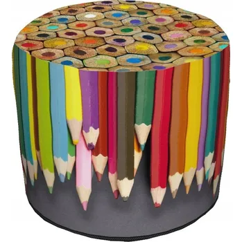 Taburet Taburet Válec GR Crayons 40x40 cm eco- Bertoni